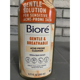 Bioré Biore Gentle & Breathable Acne-Prone Cleanser 6.77 Fl Oz. Sensitive Skin