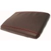 Kar Designers Vinyl Brown w/Red Stitch Center Console Armrest Cover