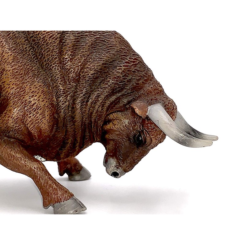 Deqube 10107 Toro Bravo Figure, Brown/White Model