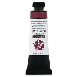 Daniel Smith Extra Fine Gouache 15ml Tubes Quinacridone Magenta 15 ml