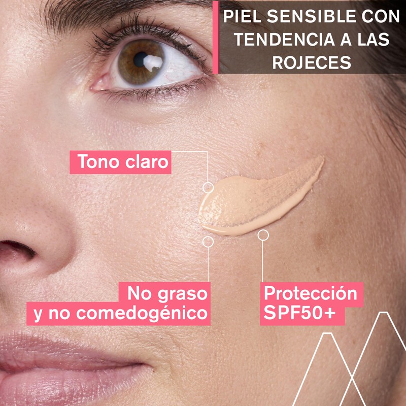 Uriage Roséliane CC SPF50+ - Crema con Color Anti-Rojeces -