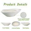 18 Inch Ceramic Bonsai Planter Pot with Drainage Hole, Glazed