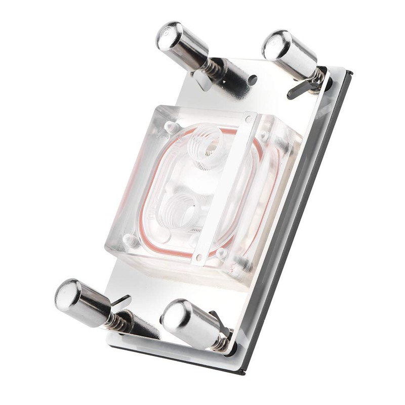 CPU Water Cooling Block, Computer Waterblock with Copper Base and