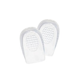 KAPS Fersenpolster "Smart" Ergonomische Gel Schuheinlagen - Fersenkissen zur Entlastung der Bänder und Gelenke - Schmerzlinderung des Seitlichen Fersensporns in Größe 35-39