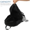Yingjie Foldable Backpack,Lightweight Foldable Backpack,Black Waterproof Small Fishing Rucksack,Versatile Packable
