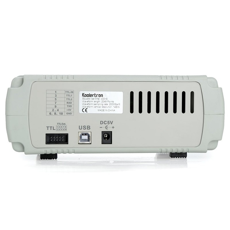 Koolertron Upgraded 15MHz DDS Signal Generator Counter,High Precision Dual-Channel Arbitrary