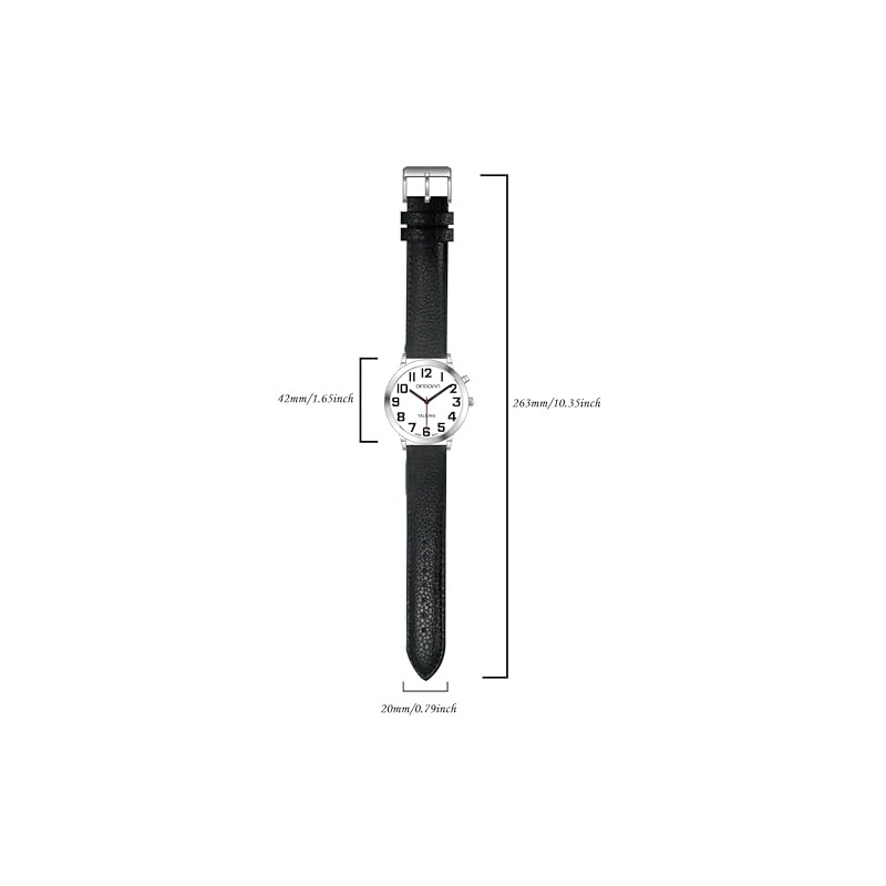 Big Talking watch for blind with Jumbo numbers for visually