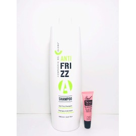 Compagnia Del Colore Anti Frizz Shampoo with Red Vine Extract - Free Starry Lip Plumping Gloss 10ml (1000ml/33.8 fl oz)
