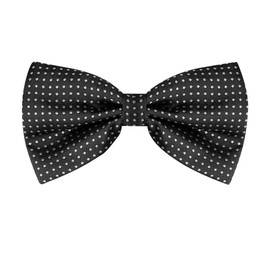 Allegra K Men's Polka Dots Pre-Tied Bowknot Bow Ties Work Formal Party Tuxedo Bowties Black White One Size