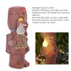 Mayan Smiling Face Totem Solar Light Creative Garden Solar Light