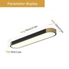 Tioolo Dimmable LED Ceiling Light with Remote 42W Kitchen Lighting