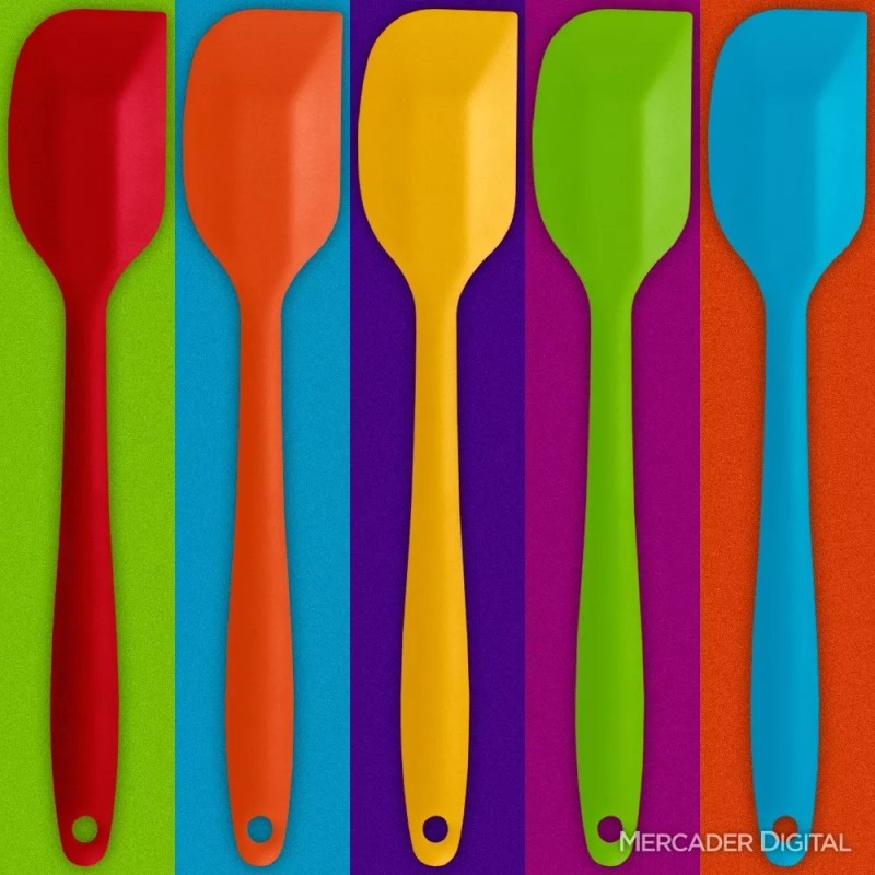 Mercader Digital Miserable De Silicón Cocina Repostería 21.5cm Pala Espátula