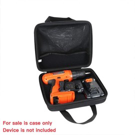 Hermitshell Hard Travel Case for BLACK+DECKER 20V MAX Cordless Drill/Driver with 30-Piece Accessories (LD120VA)
