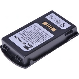 T6 Power Akku für Motorola Barcode-Scanner, Teilenummer BTRY-MC32-01-01, Li-Poly, 3,7 V, 2700 mAh (9,9 Wh) schwarz
