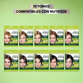 Kit Garnier Nutrisse Retocador de Raíz 7.1 Rubio Cenizo, Pack de 2 Unidades, Tinte Permanente en Crema con 100% Cobertura de Canas, Aplicación en Solo 15 Minutos, Resultado Natural