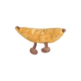 Sterntaler Toy Banana - Fabric Toy for Baby and Children Made of Cuddly Fleece - Toy Filled with Polyester Wadding - Faithful Companion for Discovering, Cuddling & Playing, Matte Yellow