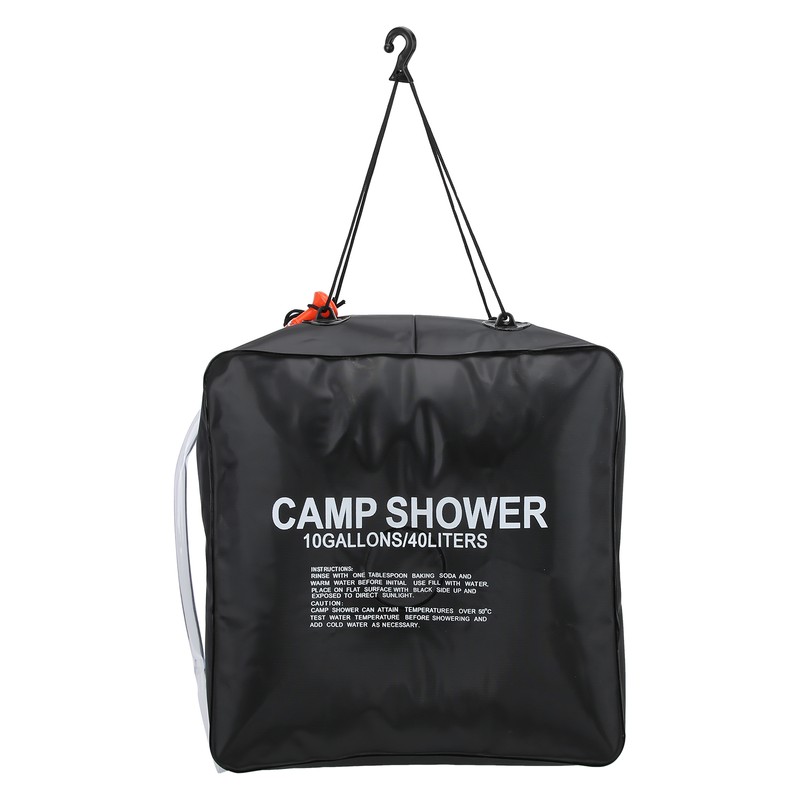 40L Solar Shower Bag Water Bag Energy Heated Bathing Solar