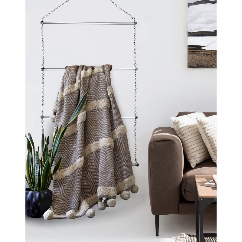 QWORK Horse Blanket Rack - 23.6 x 45.3 in, 2