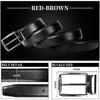 IGOLUMON Men's Leather Belt 32 mm Men's Belt Business Suit