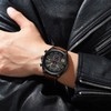 Men Watch Quartz Chronometer Movement Business Casual Wrist Watch