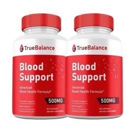 True Balance 2-Pack True Balance Blood Support Capsules, TrueBalance Formula - 120 Capsules
