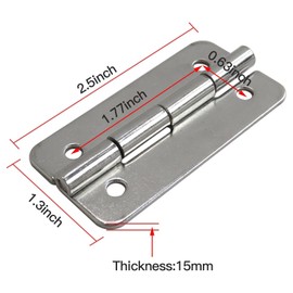 3Pack Cooler Stainless Steel Hinges For Igloo Cooler Stainless Steel Hinges Replacement Set With Screws