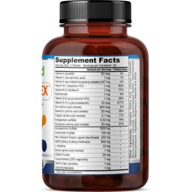 90tab Extra-flex Estructura Osea Articulaciones Fineland Sabor Sin Sabor