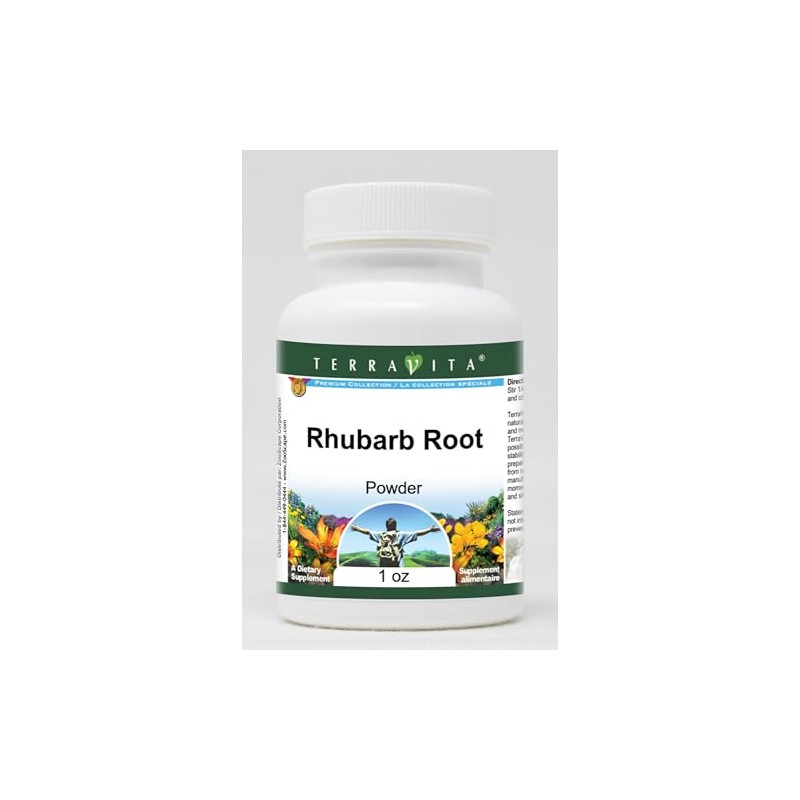 Rhubarb Root Powder (1 oz, ZIN: 511543)