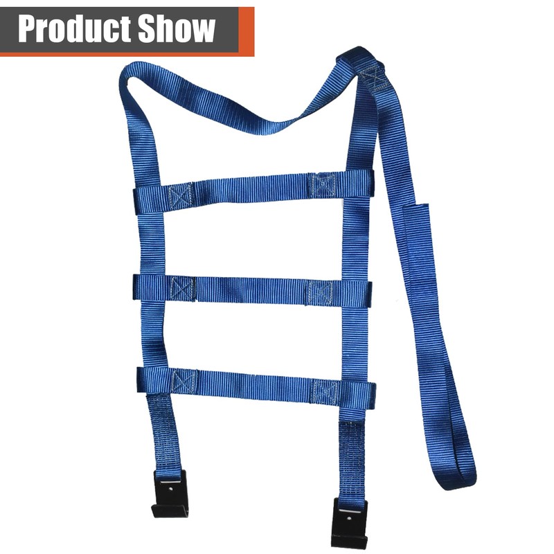 labwork 2PCS Blue 14-17 inch Tires Wheel Car Tow Dolly