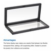 sourcing map Floating Thin Film Display Box, ABS Frame Case