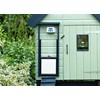 ChickenGuard Self-Locking Predator-Proof Chicken Coop Door for Hen-House, Chicken Run,