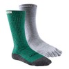 Injinji Men's Liner+Hiker Socks Forest Grey 37-44, green/grey