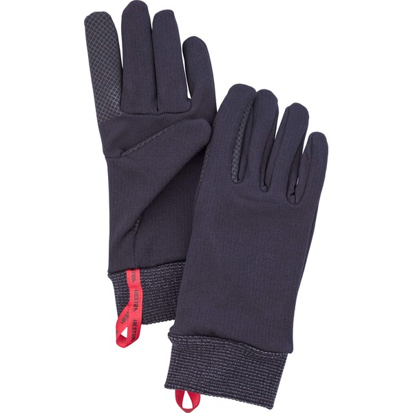 Hestra Touch Point Active Liner - Machine Washable, Touch Screen Compatible Liner for Additional Layering Or As A Thin Glove - Navy - 6