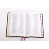 CSB Ultrathin Reference Bible, Brown Genuine Leather, Indexed