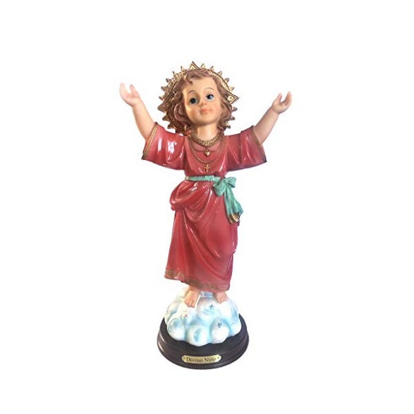 Gigi's Classy Kids Holy Divine Child Statue Figure Nino Divino Jesus Religious Gift Figurine (5 Inches)