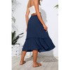 Witsmile Womens Skirts - High Waisted Tiered Skirts for Women