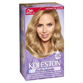 Koleston Tinte Permanente 81 Rubio Cenizo Claro, 70 ml - Paquete de 1 | Crema, Hidratante, Brillo, Reparador de daños, Cabello normal
