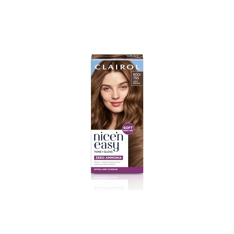 Clairol Nice'n Easy Tone+Gloss Semi Permanent Hair Dye - 600/755