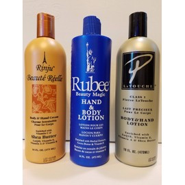 Rinju, P. Latouche & Rubee Rinju Beaute Reelle, Rubee & P. Lotouche 16. oz Lotions