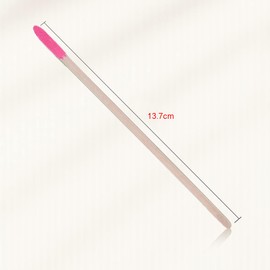 50Pcs Double Sided Wooden Cuticle Pusher Remover Set Disposable Cuticle Sticks Nail Art Cuticle Pusher Remover Set Orange Wooden Nail Sticks Manicure Pedicure Tool for Home & Salon Manicure