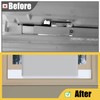 Powrocket 2 Pack Foam Block for U-Shape Window AC Units,Window
