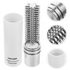 TINEASUR Telescopic Anti-Static Hair Brush Roll Comb Blow Drying Styling