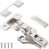 TOUCH FACE FRAME 3/8" Overlay Cabinet Door Hinge Concealed Euro