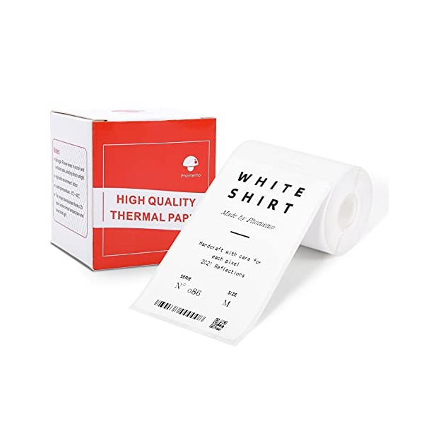 Phomemo Original Ingredient Labels for M110, 1-7/8'' x 3-1/8'' (50x80mm),