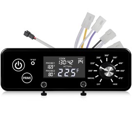 AC03P9 PB1100PS1 Control Board, Compatible with Pit Boss 1100PS1, PB820, Pro 1100, 550 Navigator, PB440D2, PB1150G, PB850G and PB550G Wood Pellet Grill/Smoker, Control Panel with LCD Display