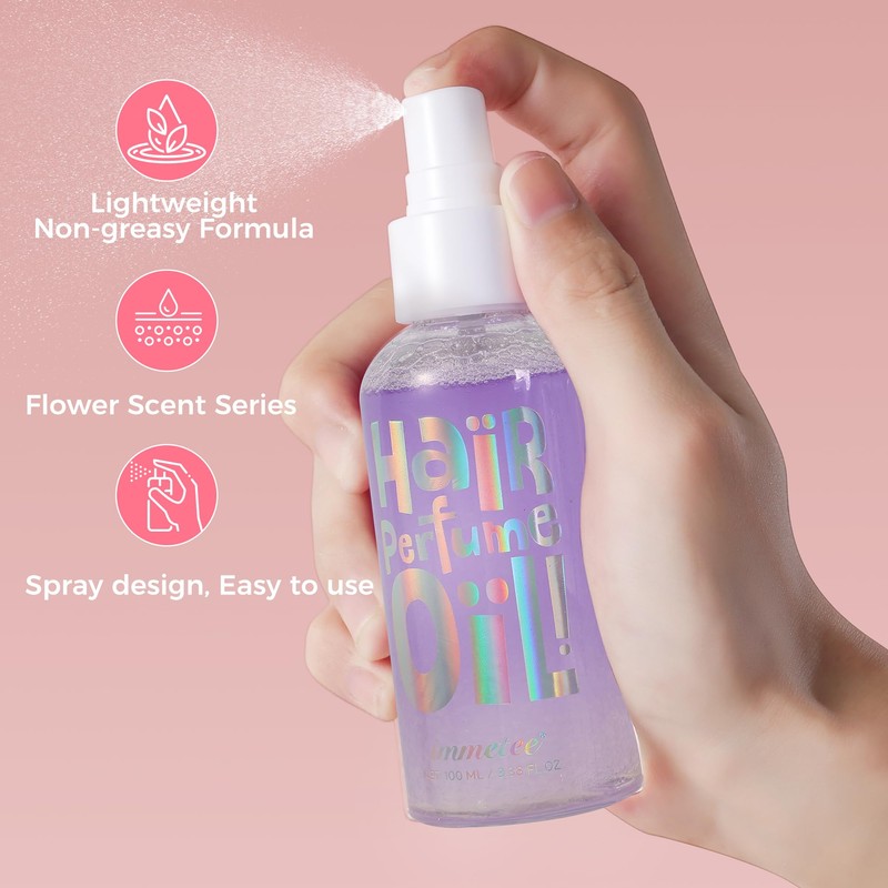 Hair Perfume Oil, Floral Hair Perfume Spray, Long-lasting Fragrance. 100ml