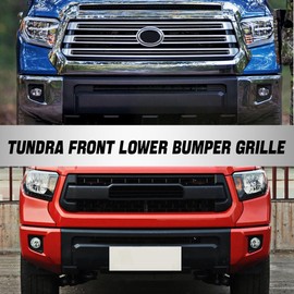STXDAUTO Front Bumper Grille Fits For Tundra 2014 2015 2016 2017 2018 Bumper Lower Grille Insert