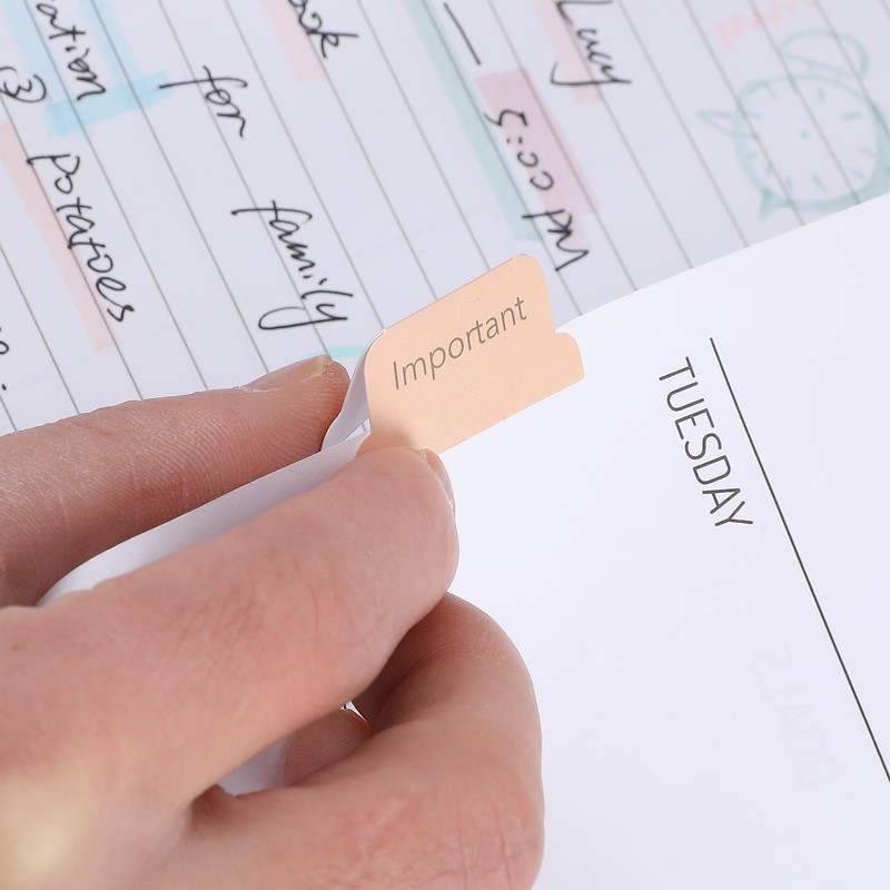 Mr. Pen- Weekly Planner Tabs, 100 Pcs, Week Tabs for