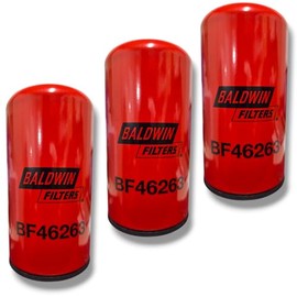 BF46263 Spin-On Fuel Filter Replaces 5526400, FF63041NN (Pack of 3)