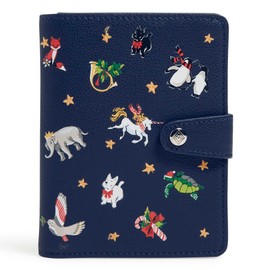 Vera Bradley Women's Passport Wallet, Snow Globe Motifs, One Size